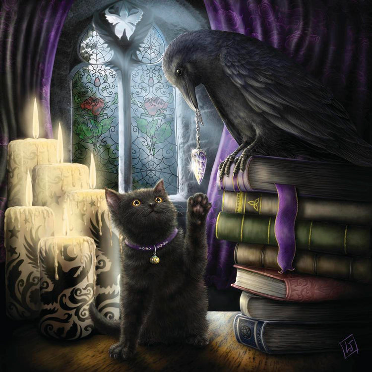 Llewellyn's 2025 Magical Mystical Cats Calendar