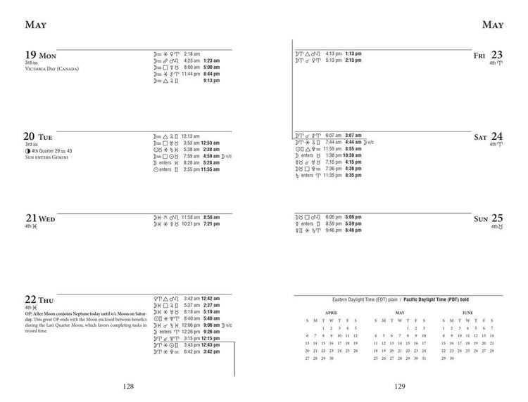 Llewellyn's 2025 Daily Planetary Guide