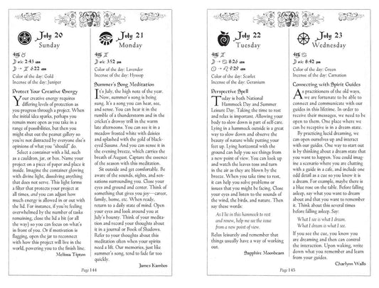 Llewellyn's 2025 Witches' Spell-A-Day Almanac
