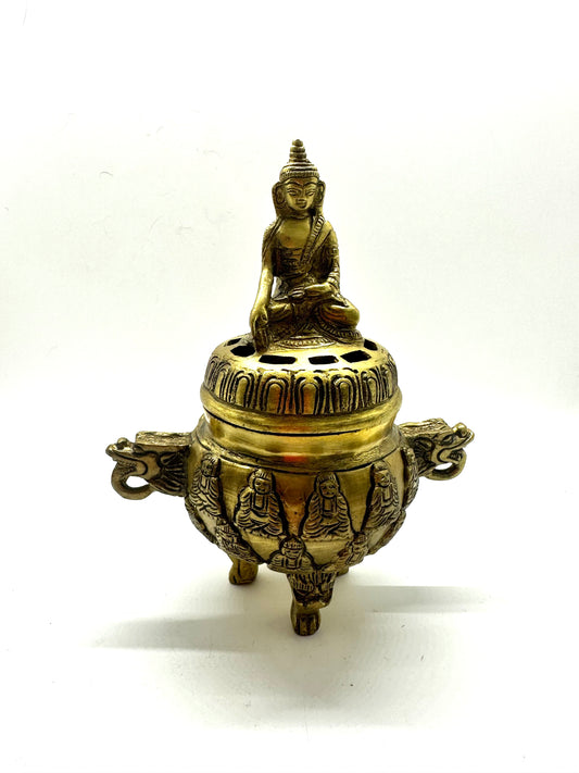 Burner: Tibetan Solid Brass