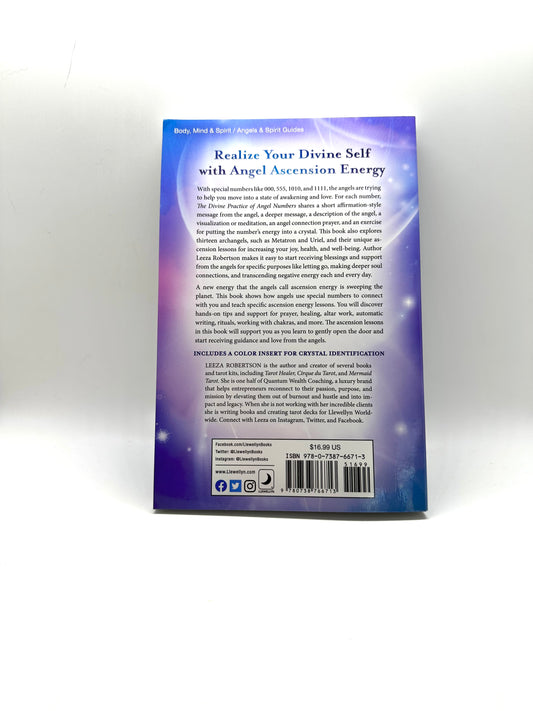 The Divine Practice of Angel Numbers Raise your Vibration with Archangels by Leeza Robertson