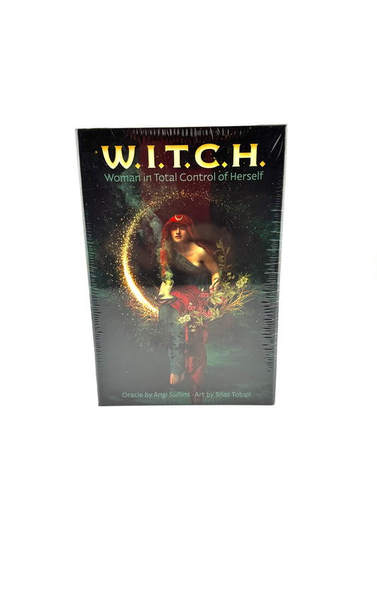 W.I.T.C.H. Woman in Total Control of Herself Oracle Deck by Angi Sullins & Silas Toball