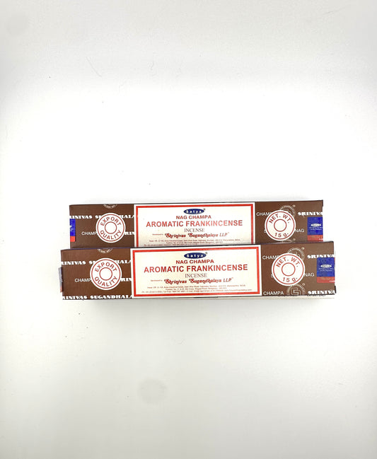 Incense: Satya Aromatic Frankincense Sticks