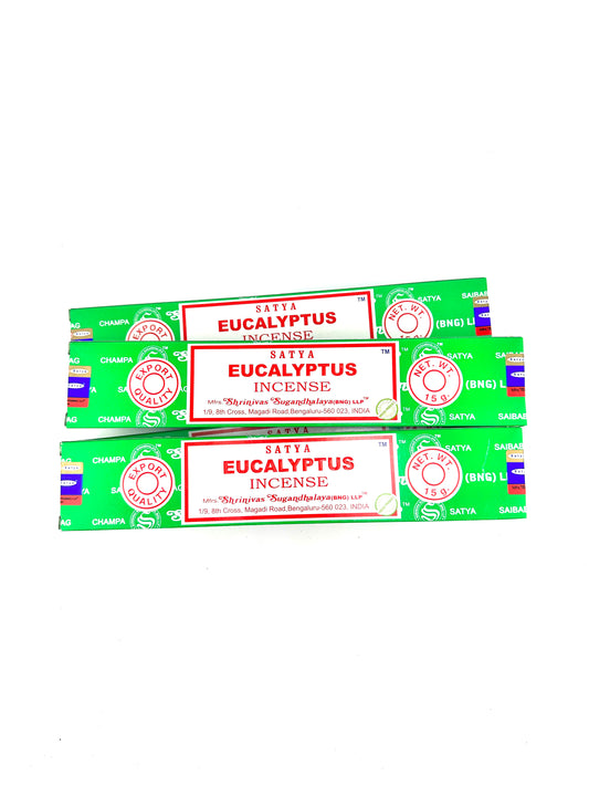 Incense: Satya Eucalyptus Incense Sticks