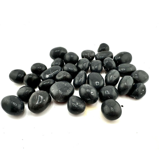 Black Agate Tumbled Stone