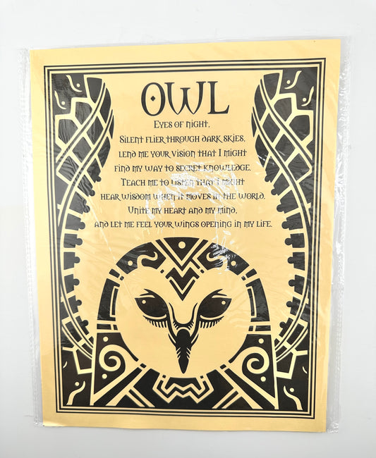 Owl Prayer