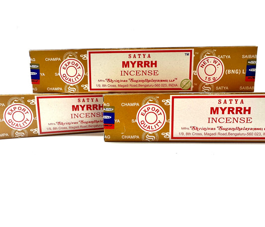 Satya Incense Sticks : Myrrh