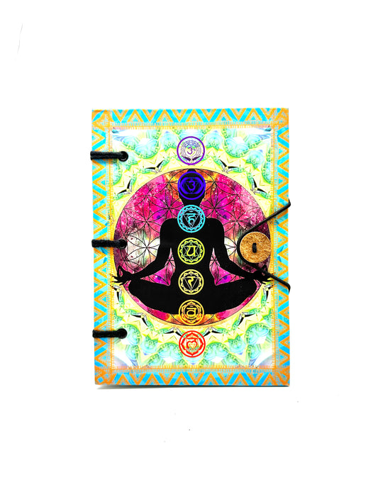 Seven Chakra Hardcover Journal