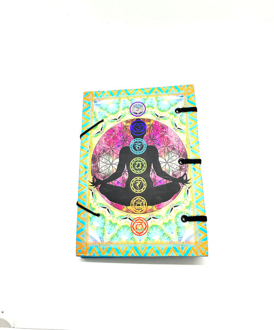 Seven Chakra Hardcover Journal