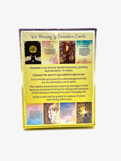 Namaste Blessing & Divination Cards by Toni Carmine Salerno