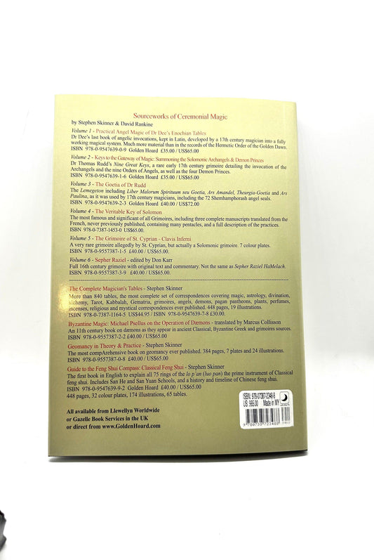 The Grimoire of St. Cyprian Clavis Inferni by Stephen Skinner & David Rankine