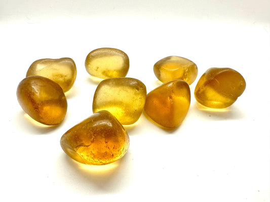 Yellow Obsidian Tumbled Stone