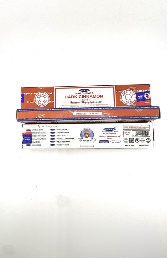 Incense: Satya Dark Cinnamon Sticks