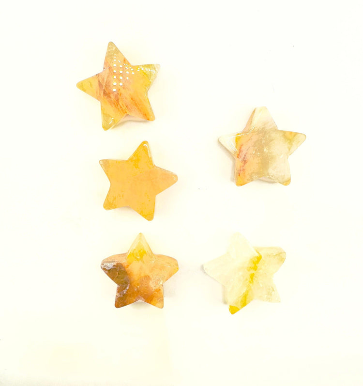 Golden Healer Quartz Star