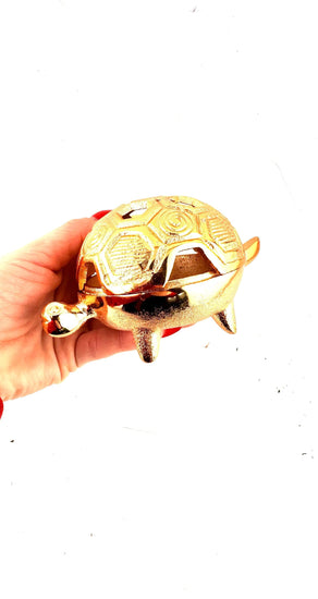 Golden Turtle Incense/Smudge Burner