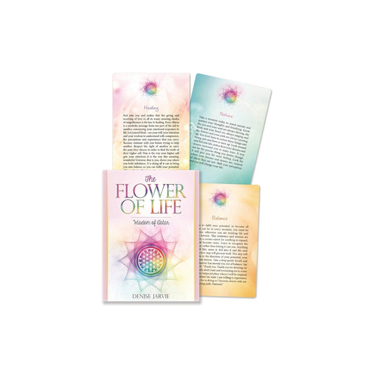The Flower of Life oracle cards by Denise Jarvie