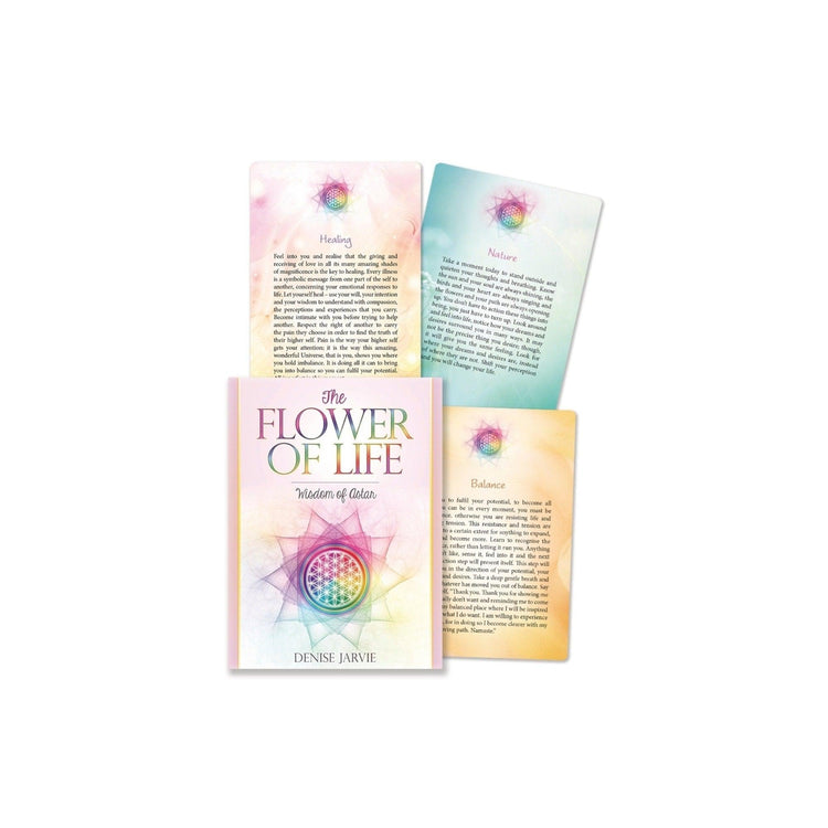 The Flower of Life oracle cards by Denise Jarvie