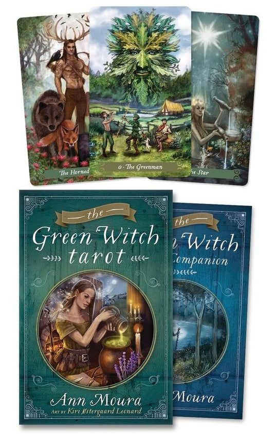 The Green Witch Tarot by Ann Moura & Kiri Ostergaard Leonard