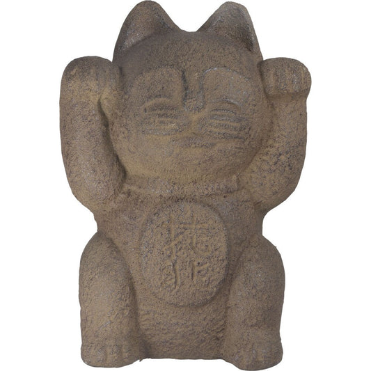 Maneki Neko Volcanic Stone Statue *Lucky Cat*