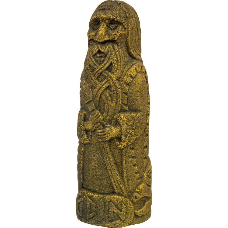 Odin Volcanic Stone Statue