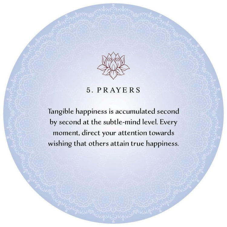 Buddhism The Science of Peace & Happiness Oracle cards by Lama Tender, Ani Dechen