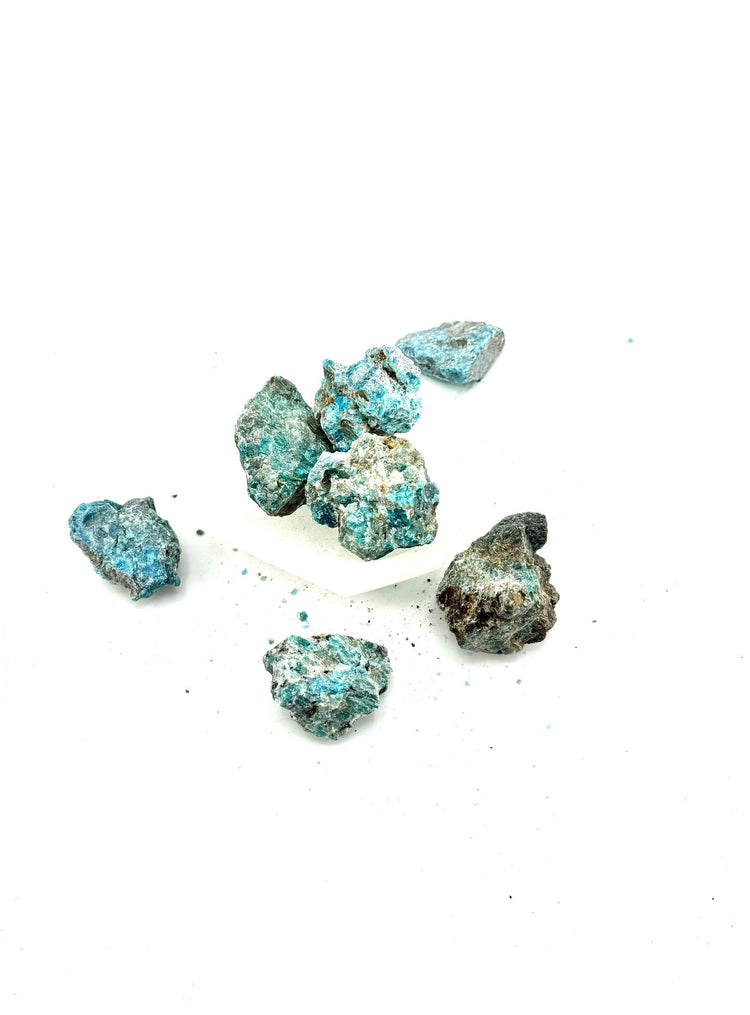 Blue Apatite Raw stone