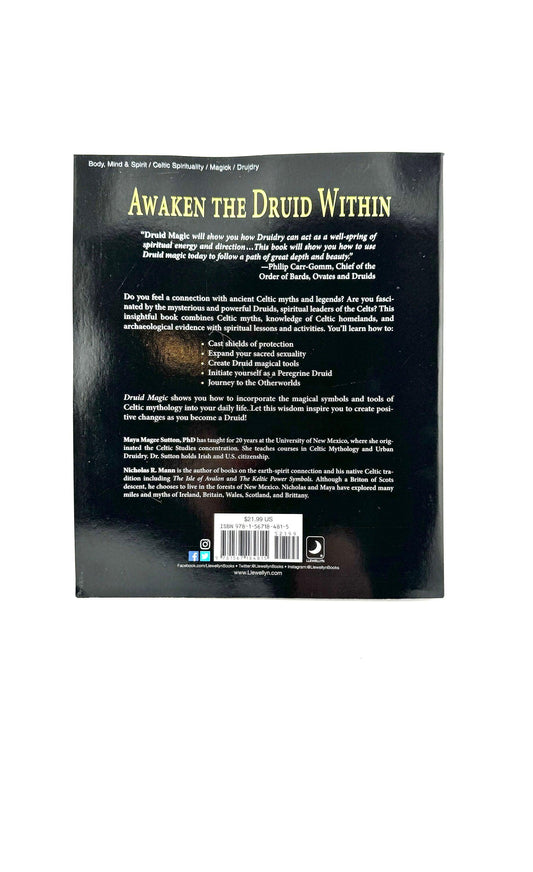 The Practice of Celtic Wisdom Druid Magic by Maya Magee, PhD & Nicholas R. Mann