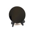 Obsidian Scrying Mirror (12cm) w/ stand