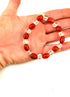 Carnelian & Quartz Bracelet