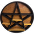 Wood Altar Shelf Wall Hanging - Pentacle