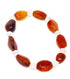 Carnelian & Quartz Bracelet