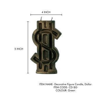 Large dollar sign Candle