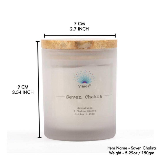 Seven Chakra Candle