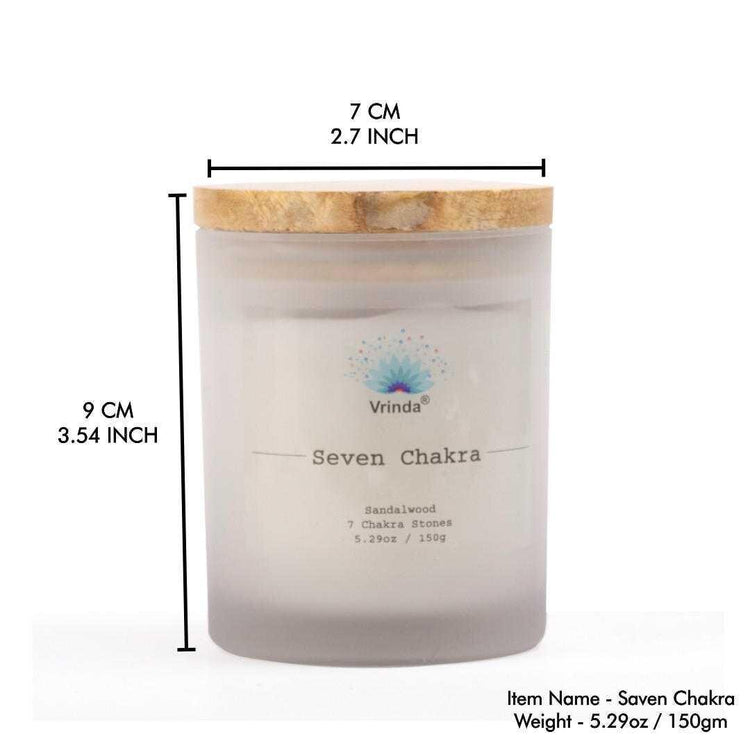 Seven Chakra Candle