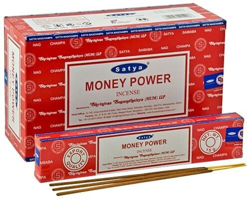 Satya Incense Sticks: Money Power