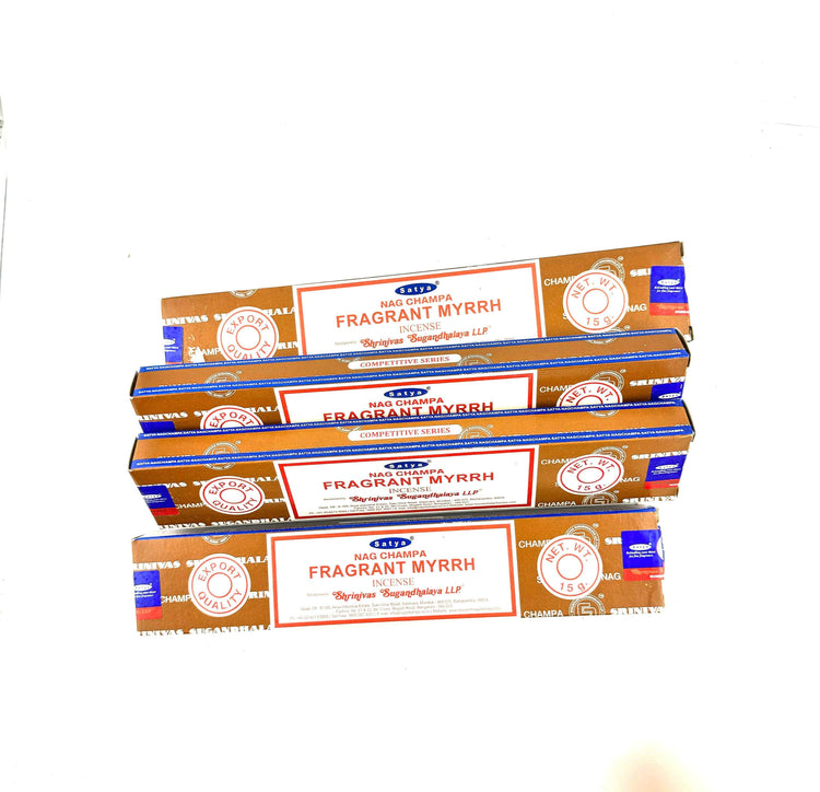 Satya Incense Sticks: Fragrant Myrrh