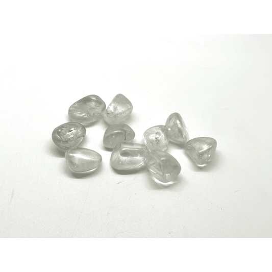 Clear Quartz Aura Tumbled Stones