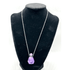 Amethyst Potion Bottle Necklace