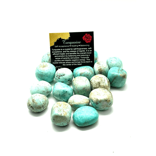 Turquoise Tumbled Stone Natural