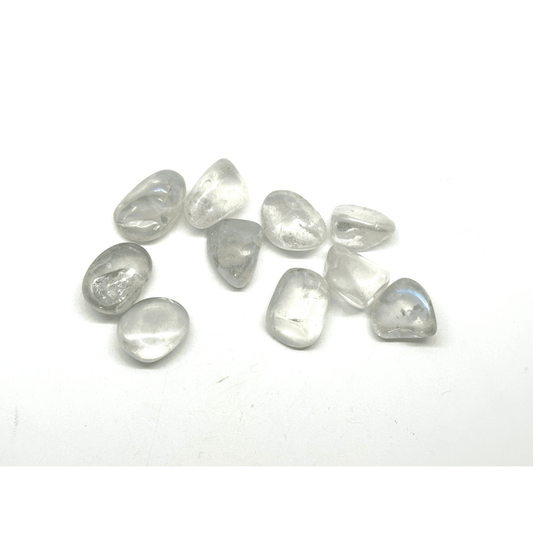 Clear Quartz Aura Tumbled Stones