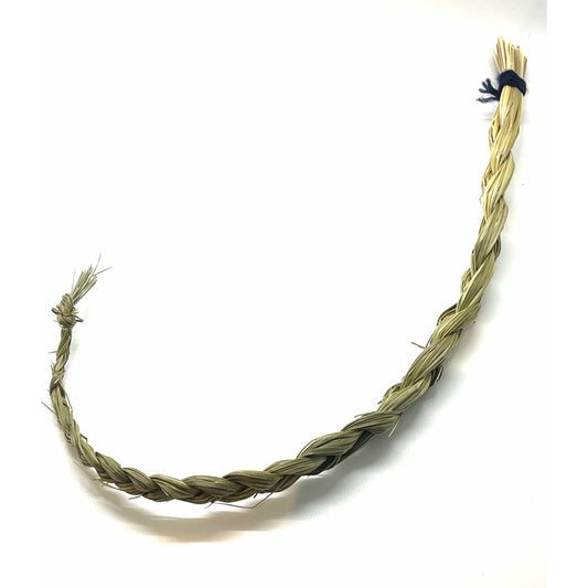 Rosy Brown Smudge: Sweetgrass Braid
