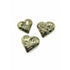 Rosy Brown Pyrite Heart