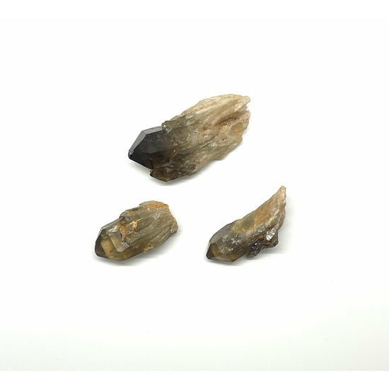 Dark Olive Green Congo Citrine Raw Point