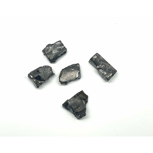 Lavender Shungite Elite Noble Silver Raw Stone