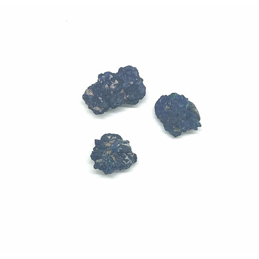 Dim Gray Azurite Raw Stone