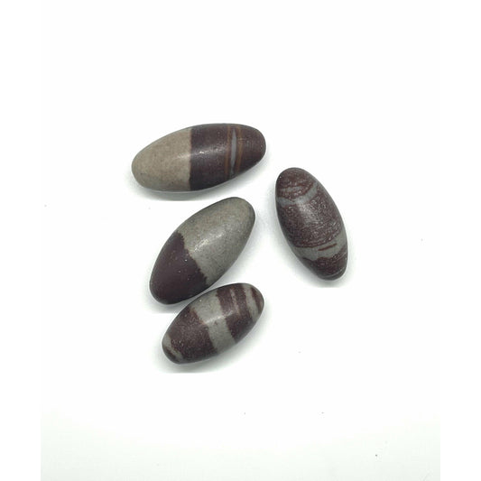 White Smoke Shiva Lingam Tumbled Stone