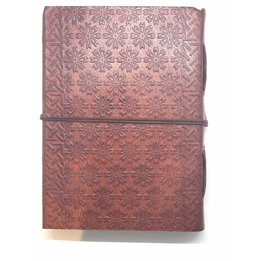 Dim Gray Buddha Leather Journal