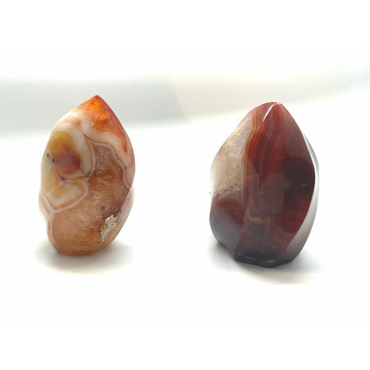 Light Gray Carnelian Flame