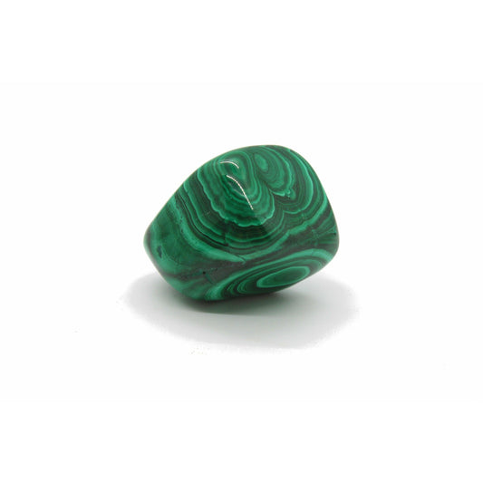 Light Gray Malachite Tumbled Stone