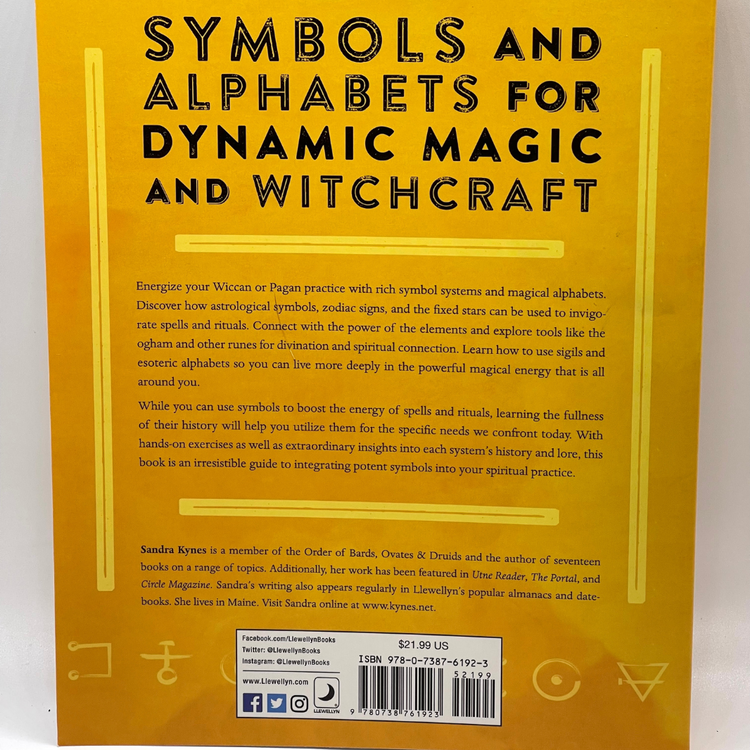 Magical Symbols And Alphabets By Sandra Kynes
